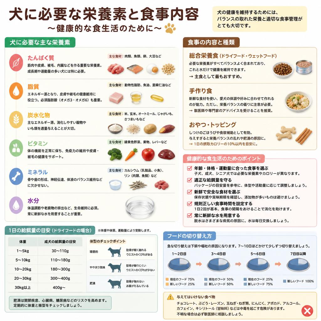 5. 犬の栄養について