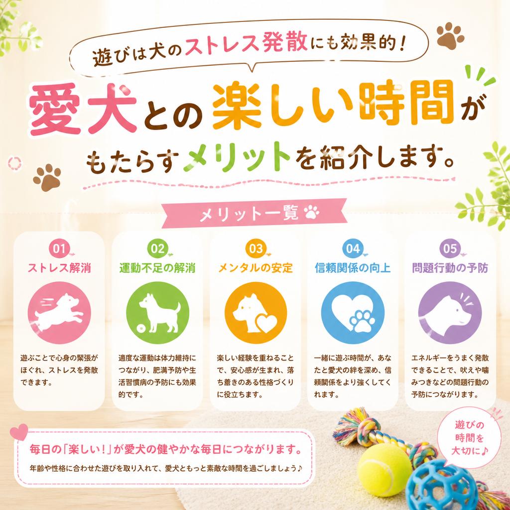 愛犬との遊びがもたらす効果