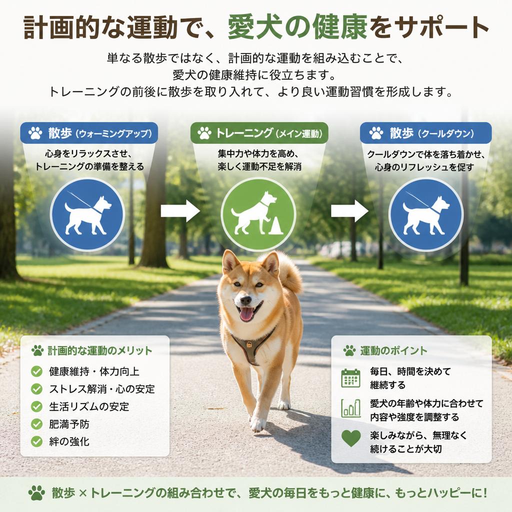 愛犬と一緒に行う散歩の新提案