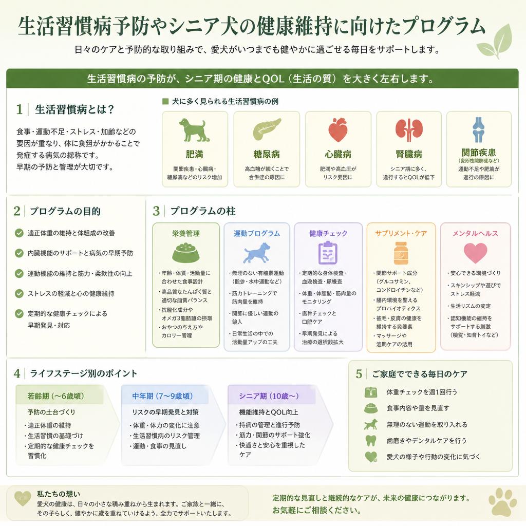 犬の健康への投資:筋力強化と関節ケア