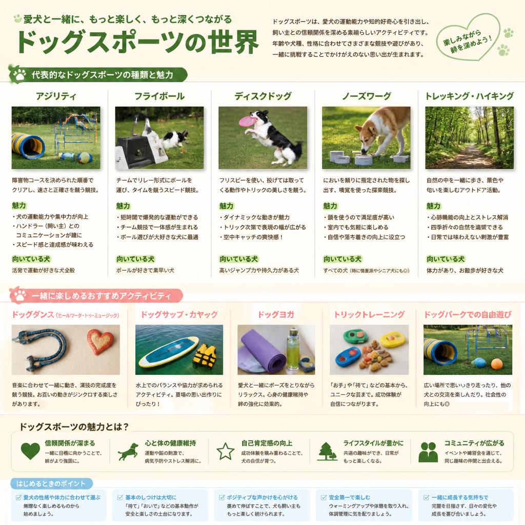 ドッグスポーツの楽しさ
