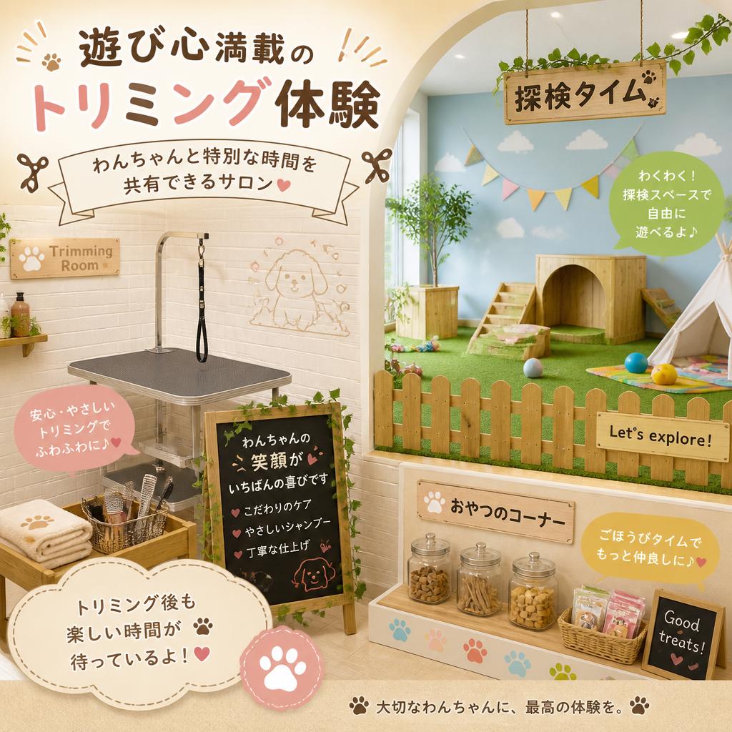 驚きと発見のトリミング