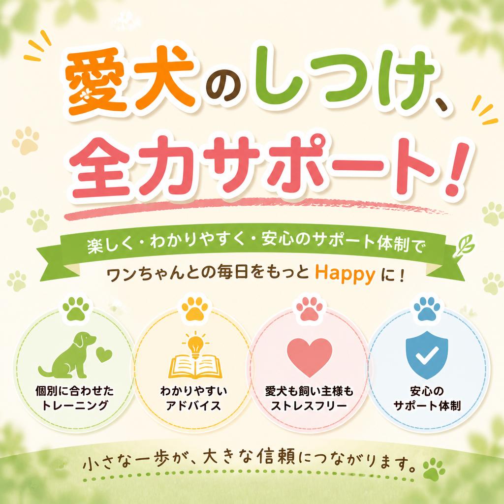 京都で犬のしつけならわんコレHOUSE｜パピーから全犬種対応