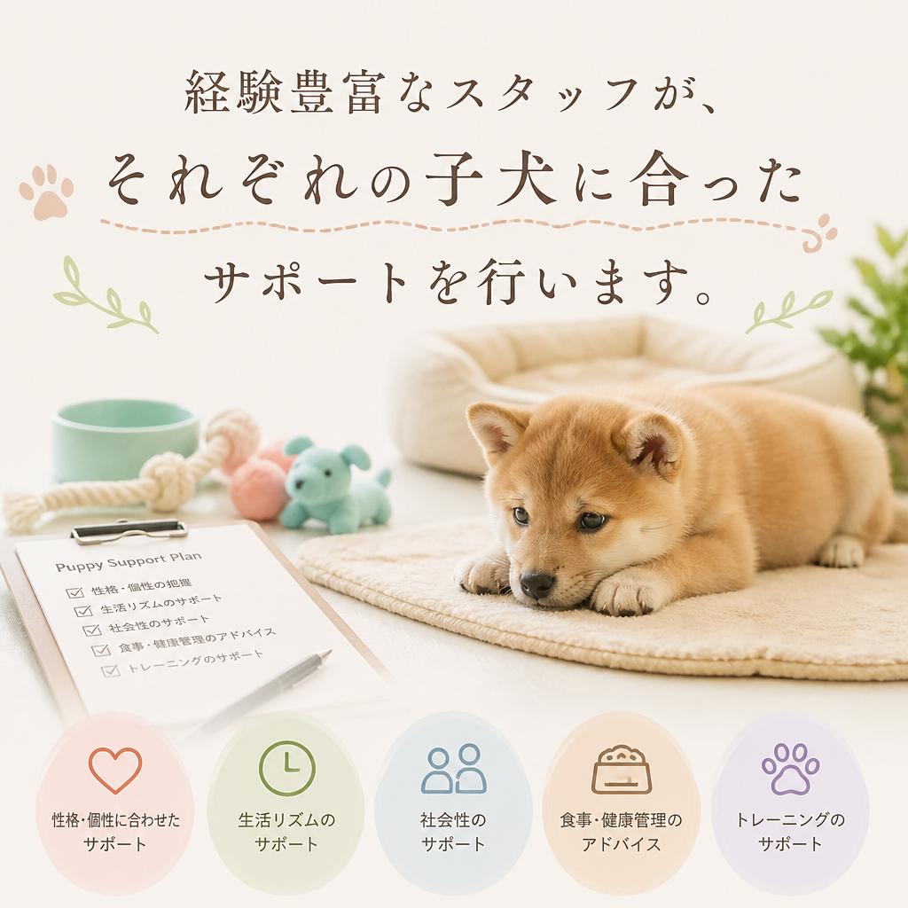 専門スタッフによる個別サポート