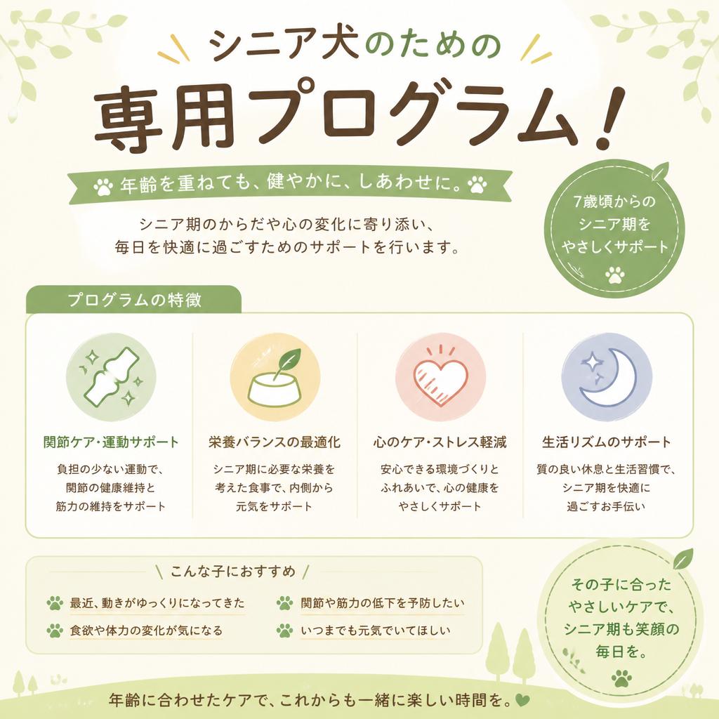 シニア犬でも始められる｜京都で犬のしつけならわんコレHOUSE
