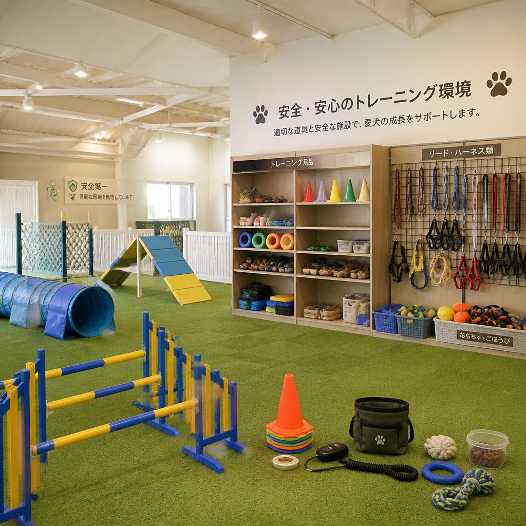 トレーニングに必要な道具や施設