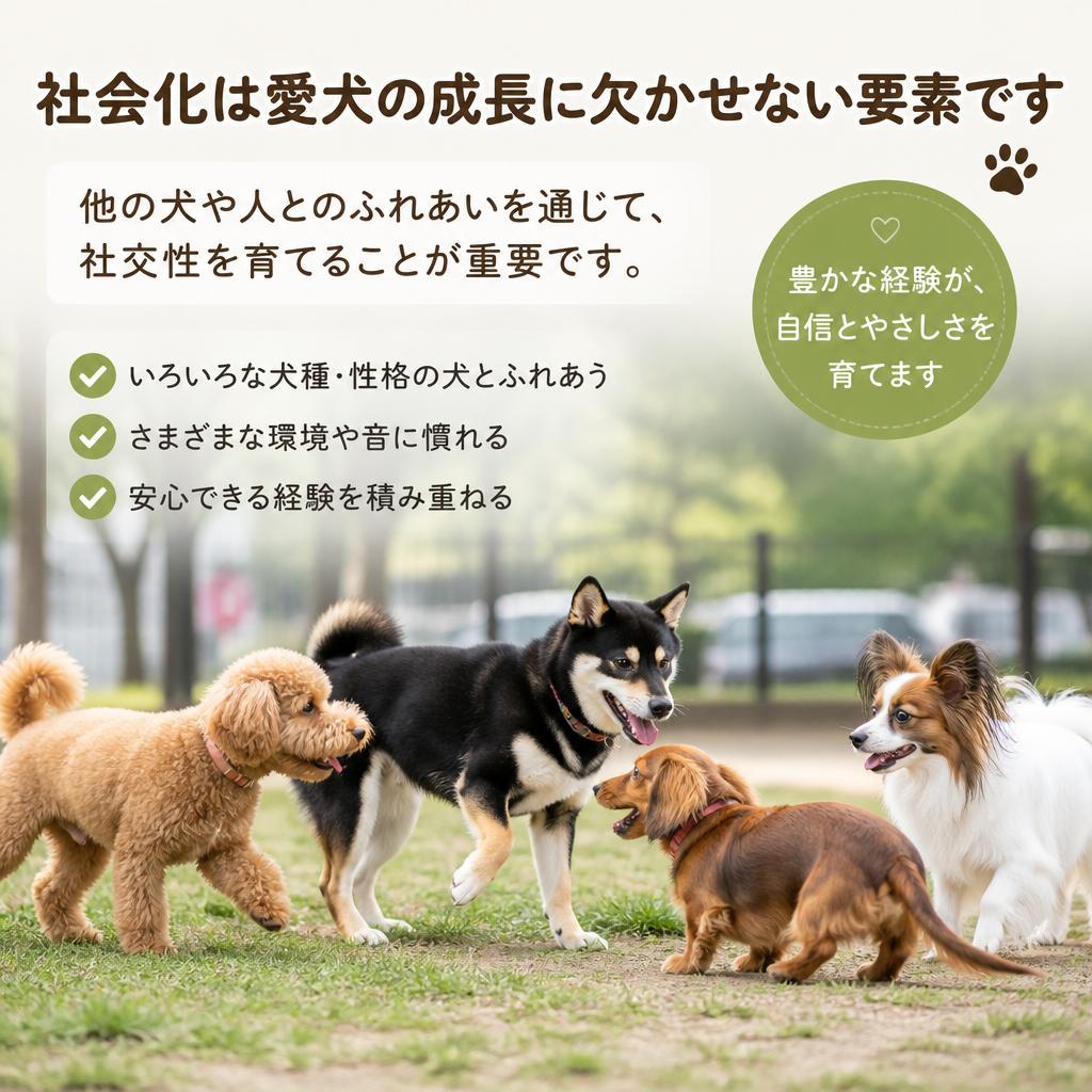 犬の社会化を促進する方法