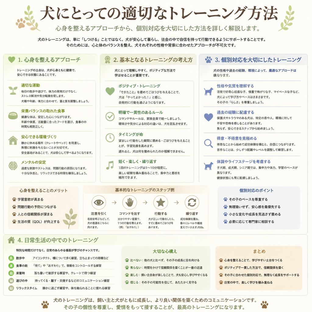 トレーニングのアプローチ