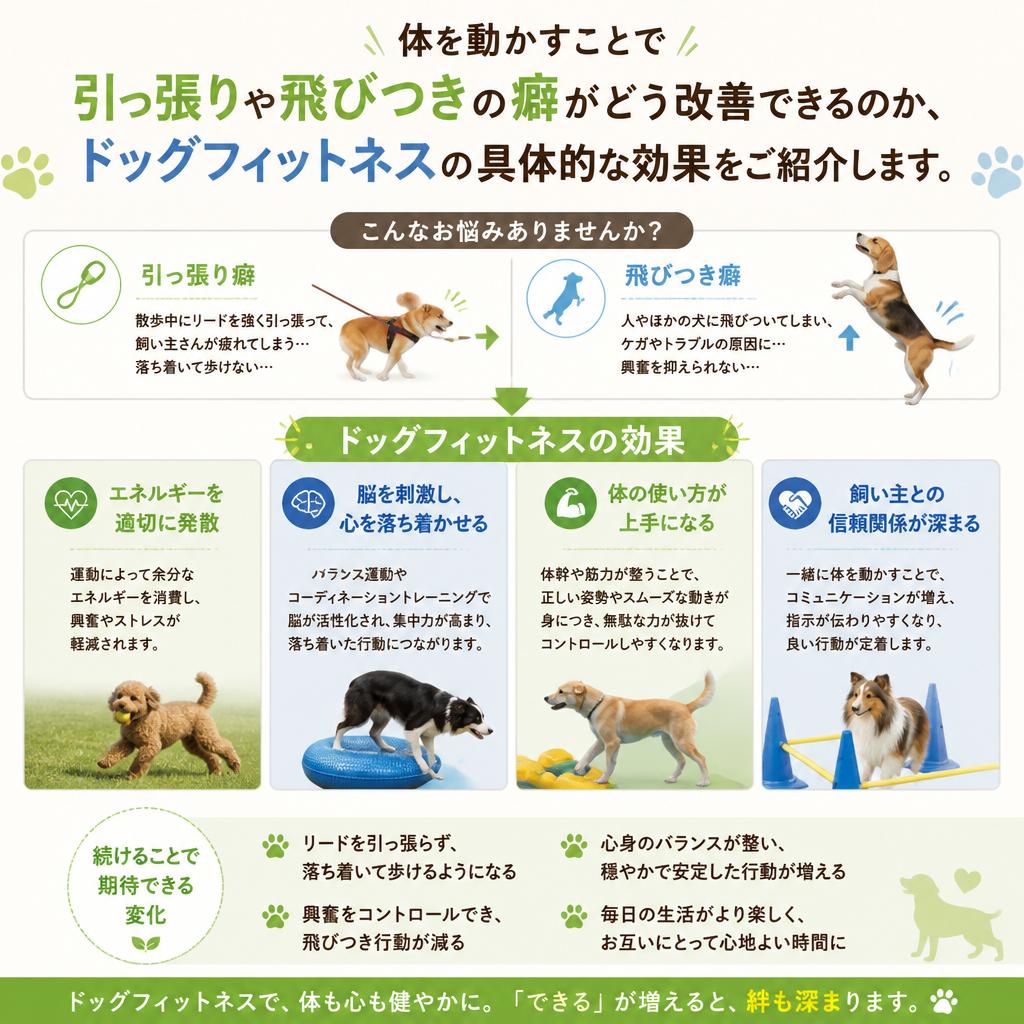 ドッグフィットネスの効果