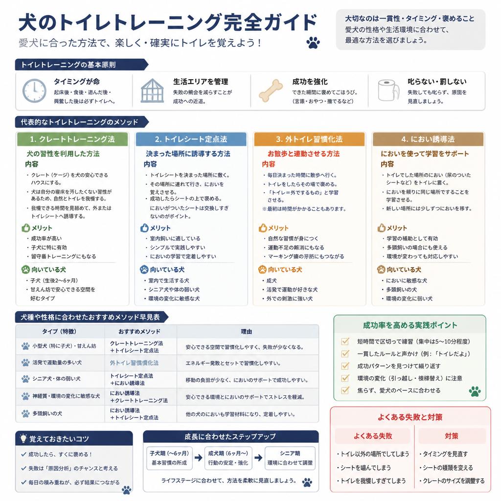 トイレトレーニングの手法