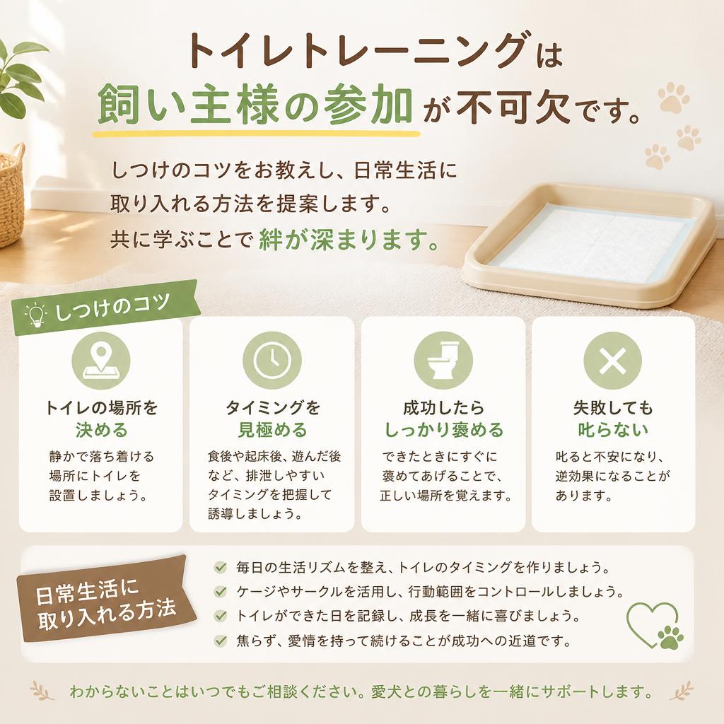 飼い主様のサポート