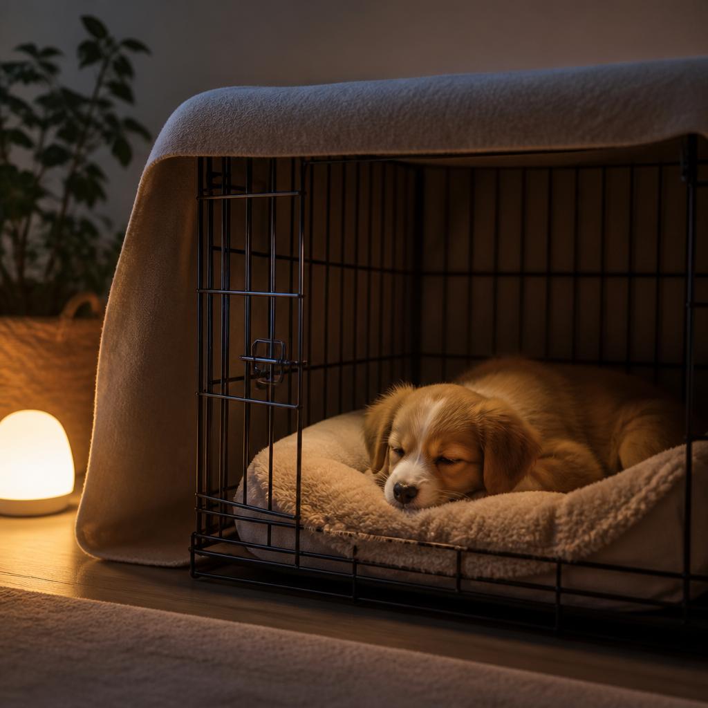 京都で子犬の夜泣き対策｜子犬のしつけならわんコレHOUSE