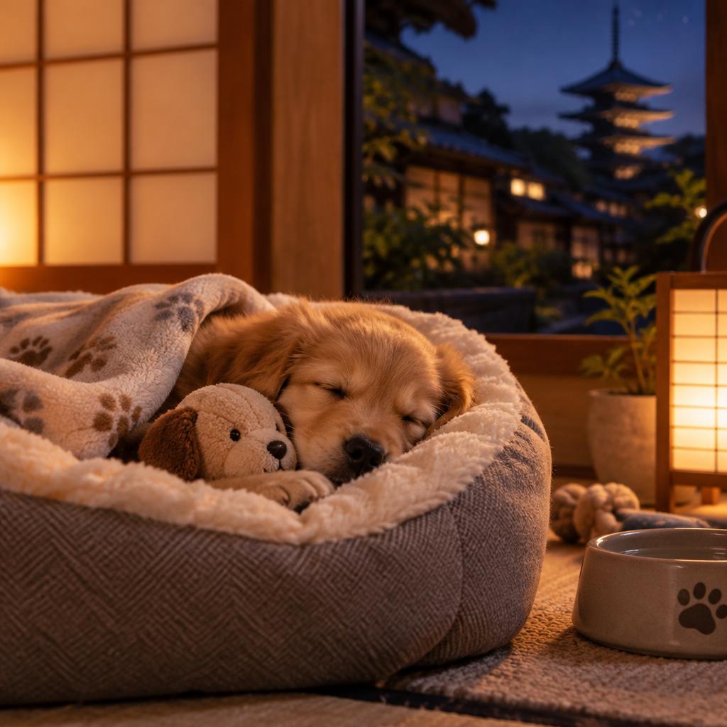 子犬の夜泣き対策・お迎え初日の過ごし方｜京都で子犬のしつけならわんコレHOUSE