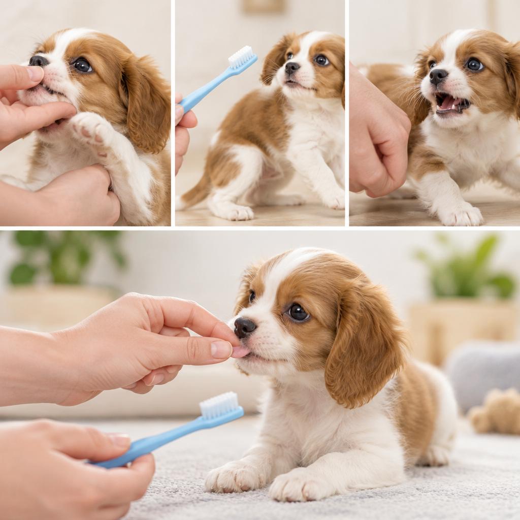 こんなお悩みはありませんか？子犬の口元ケアのお困りごと