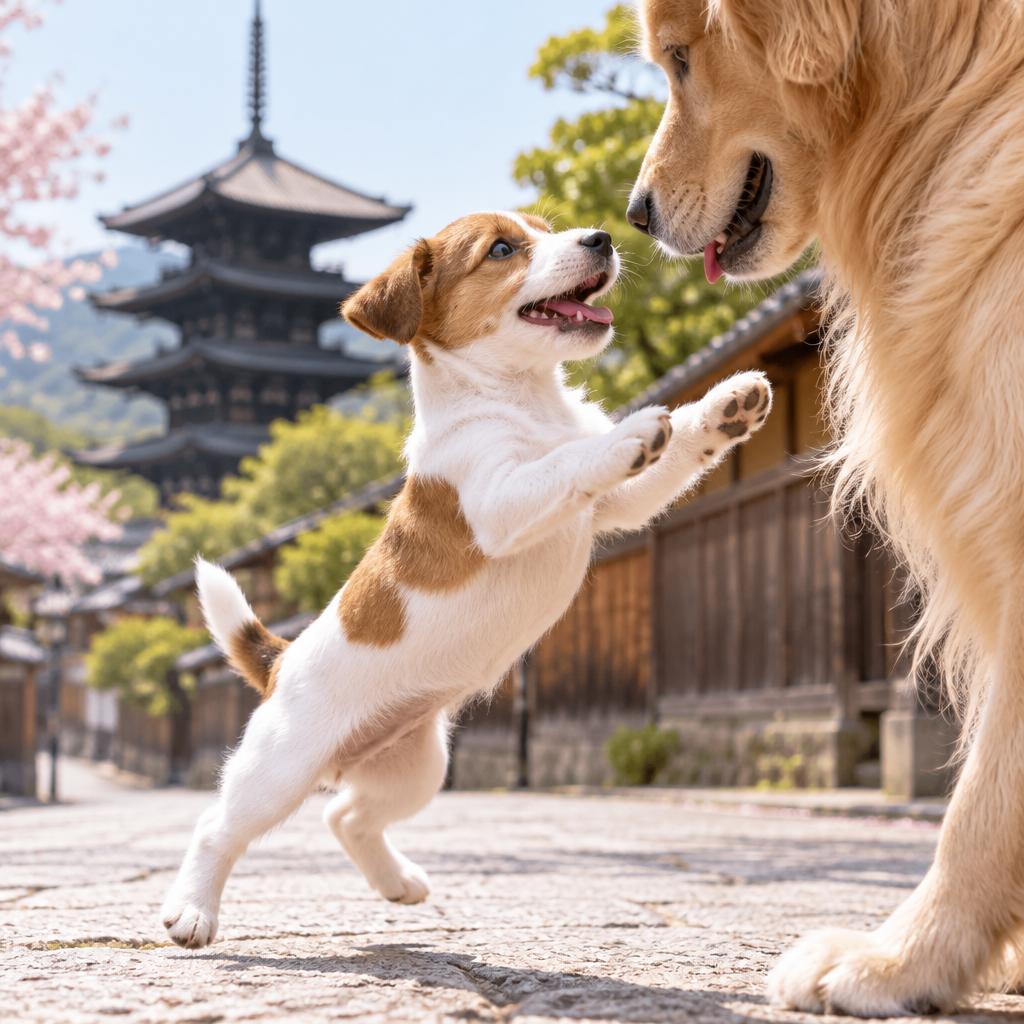 子犬の飛びつき対策｜京都で子犬のしつけならわんコレHOUSE