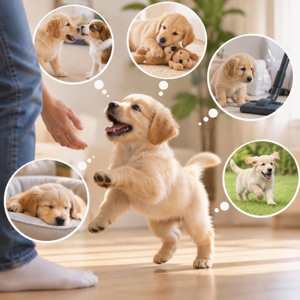 飛びつきはなぜ起こる？子犬の行動に隠れたサインを知ろう